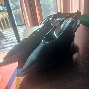 a new day Classic Black Pointed Heels